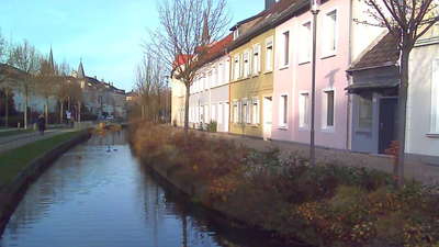 Ulica nad kanałem